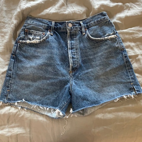 Agolde Pants - Agolde Dee Shorts in Precision